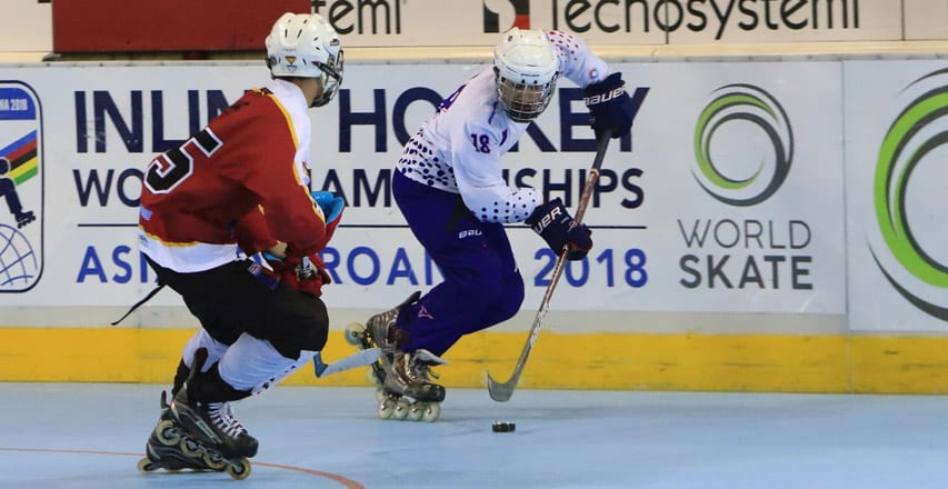 Mondial roller hockey junior 2018 : France Espagne Mondial roller hockey junior 2018 : France Espagne