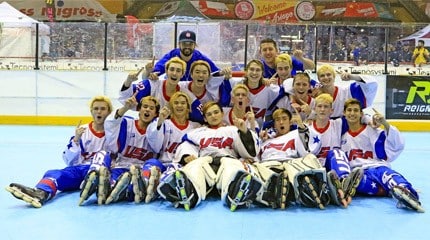 Mondial roller hockey 2018 : les USA doublent la mise avec les juniors hommes