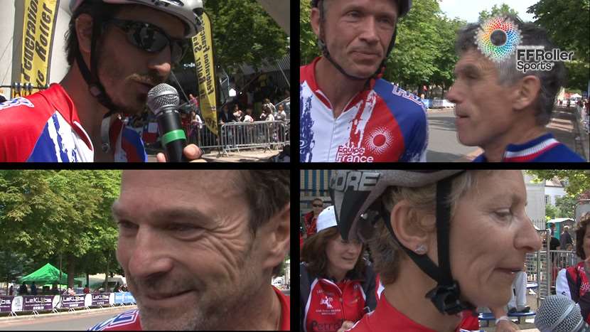 portrait des français au mondial masters 2011 à Dijon