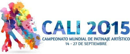 Logo du championat du monde de roller artistique de Cali 2015