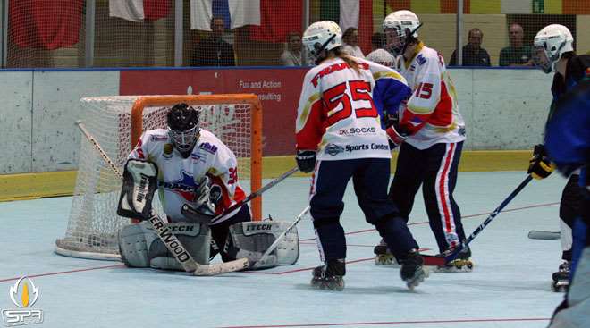 Equipe de France senior femme au championnat du monde de roller hockey 2008