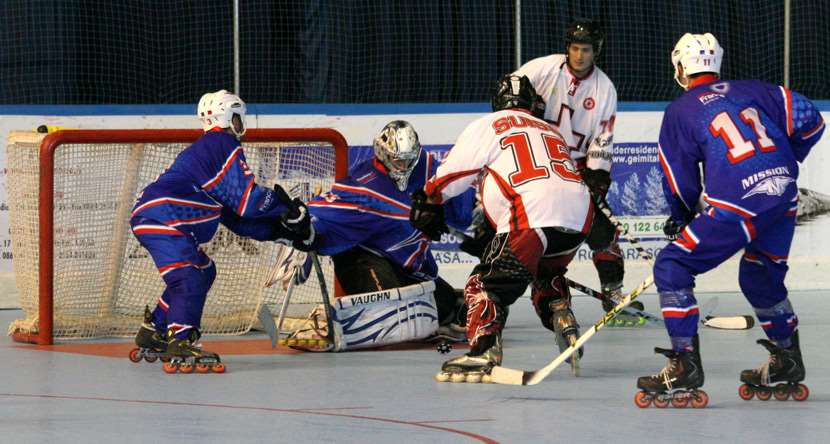 Match France Suisse roller hockey