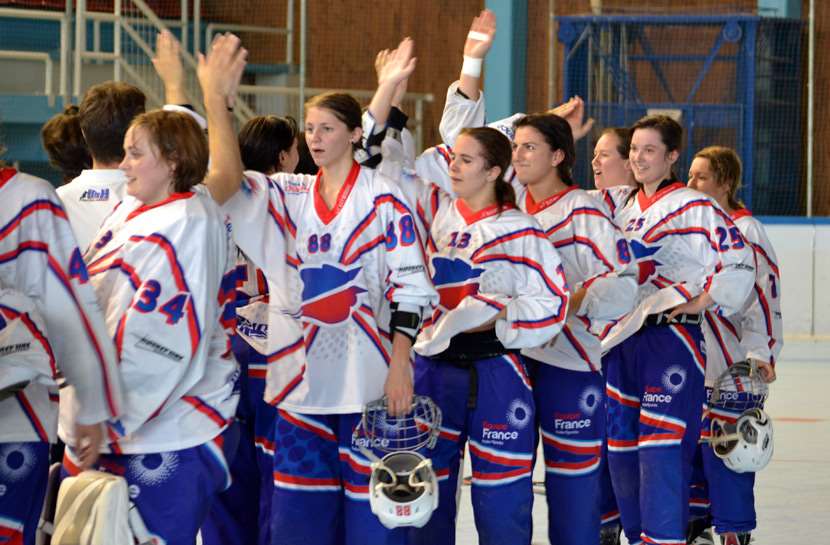 Mondial RILH : Match France Italie chez les dames