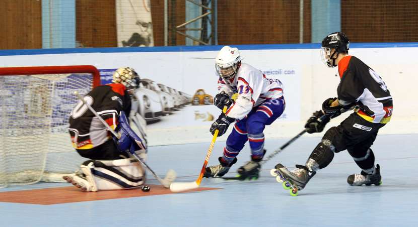 Mondial RILH : Match France Allemagne chez les Juniors