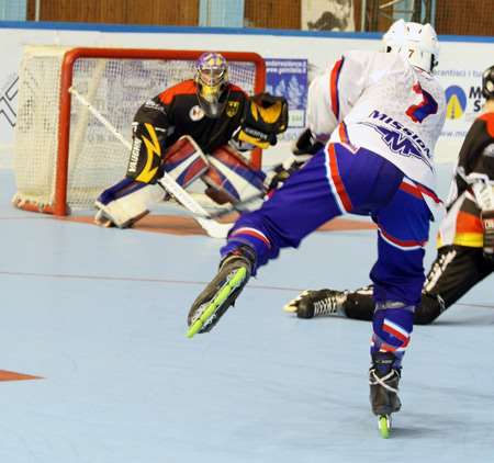 Mondial RILH : Match France Allemagne chez les Juniors