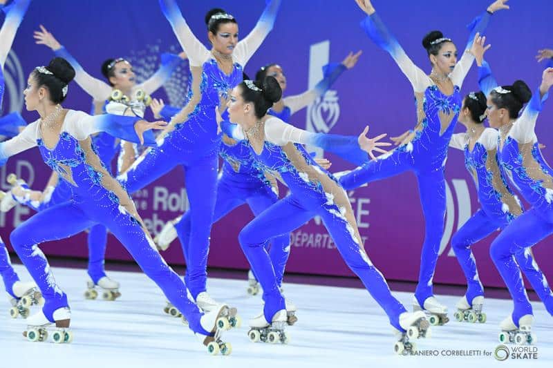 Groupe aux Championnats du Monde de roller artistique 2018 Groupe aux Championnats du Monde de roller artistique 2018