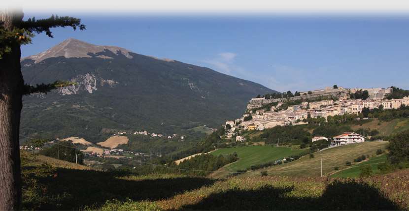 Beautiful landscape near San Benedetto del Tronto