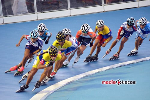 Course à points et à éliminations juniors dames