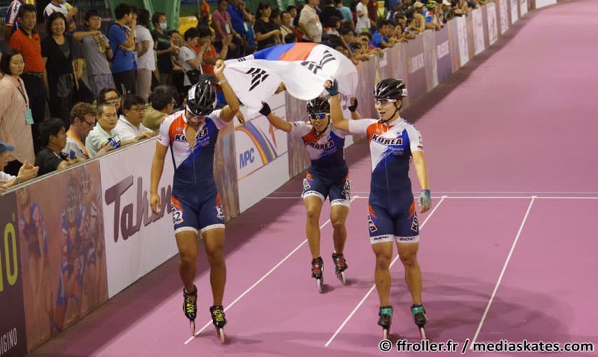 Les relais sur piste