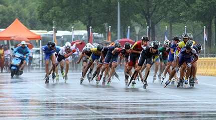 Mundial de patinaje de velocidad de 2016: ultimo dia sobre ruta