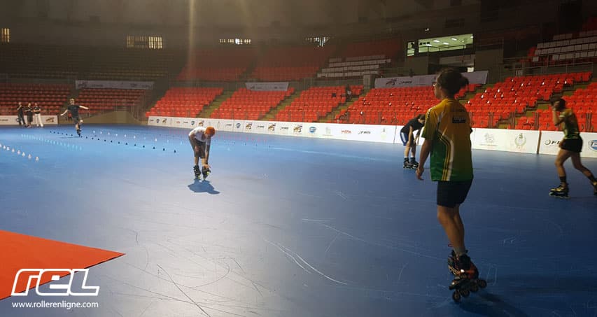 Championnat monde roller freestyle 2016 : aire de pratique