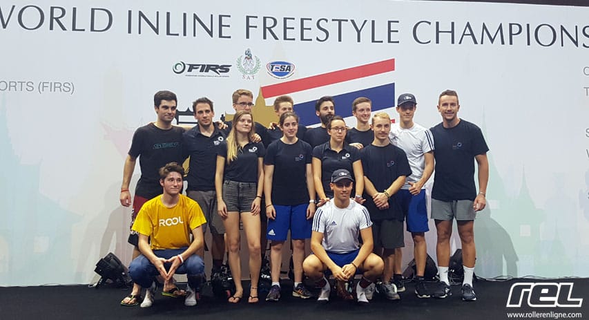 Championnat monde roller freestyle 2016 : equipe de france