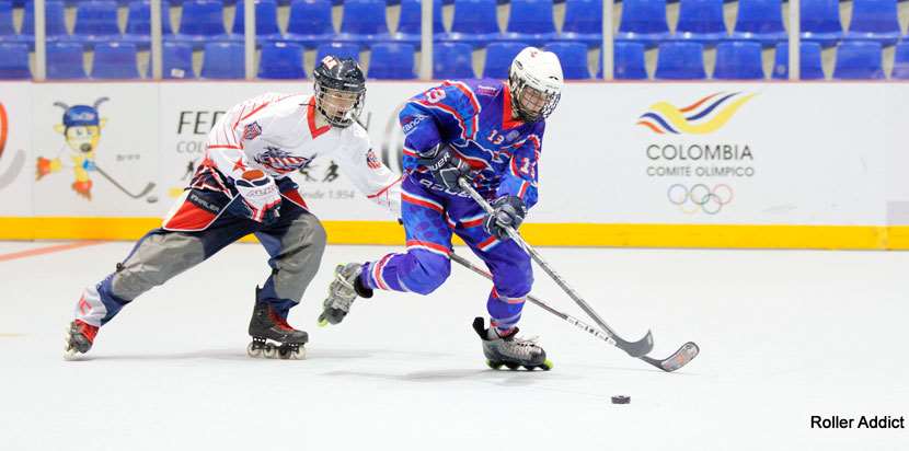Championnat du monde roller hockey 2012 Junior : France USA