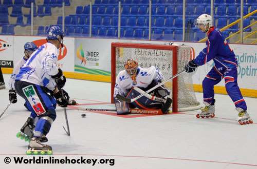 Championnat du monde de roller hockey 2012 : France italie