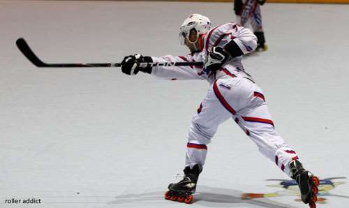 Mondial roller hockey 2012 : France République Tchèque