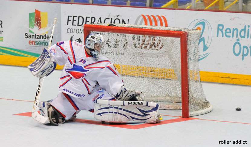 Mondial roller hockey 2012 : France République Tchèque