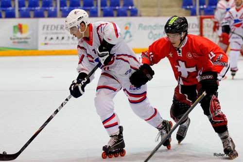 Championnat du monde de roller-hockey : France Suisse