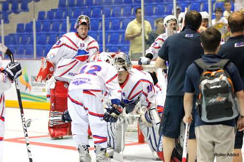 Championnat du monde de roller-hockey : France Suisse
