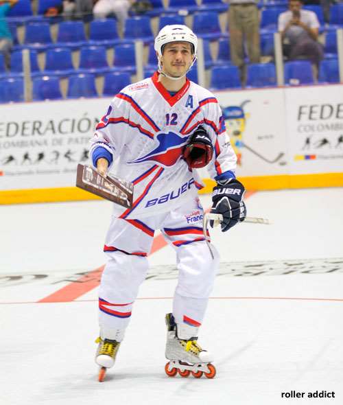 Championnat du monde de roller-hockey : France Suisse