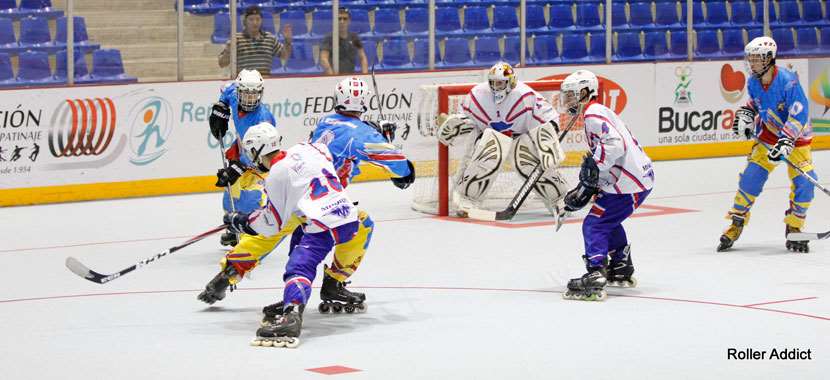 Championnat du monde roller hockey junior : France / Colombie