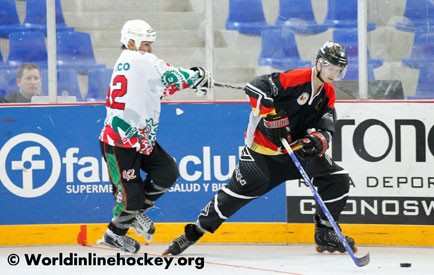Résultats des seniors hommes au championnat du monde roller-hockey 2012