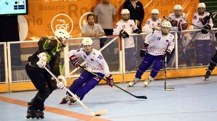 Au cœur du mondial de roller hockey 2015