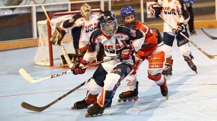 La République Tchèque au sommet du mondial roller hockey 2015