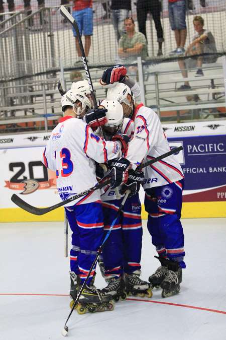 Première journée du mondial de roller-hockey junior 2013 (USA)