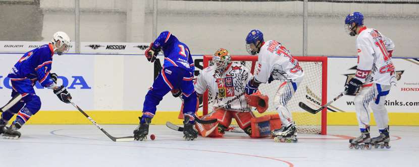 4ème journée du championnat du monde de roller-hockey junior 2013