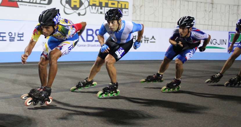 La délégation d'Argentine aux championnats du Monde de vitesse 2011
