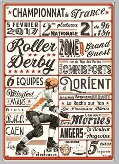 2ème journée du championnat de France N2 Roller Derby 2016-2017 (Zone Grand Ouest)