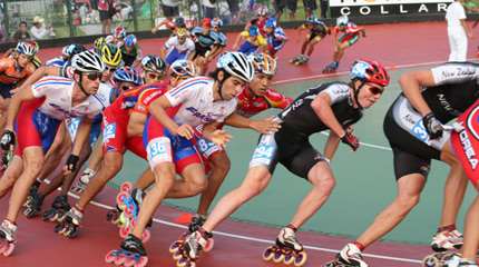 Championnats du Monde de roller course 2006 à Anyang : première journée