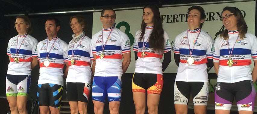 Résultats du championnat de France Marathon Roller 2015 à la Ferté-Bernard (72)
