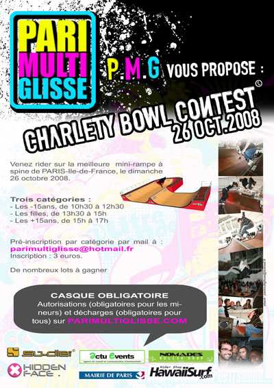 Charléty Bowl Contest 2008 à Paris (France)