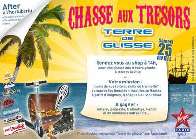 Chasse au trésor en roller 2009 à Nantes (44)