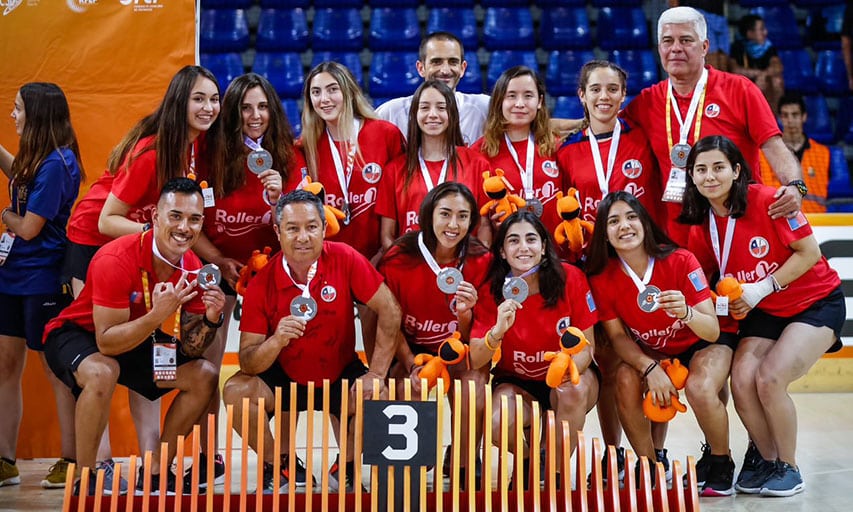 Le Chili, 3e du mondial féminin de rink hockey 2019