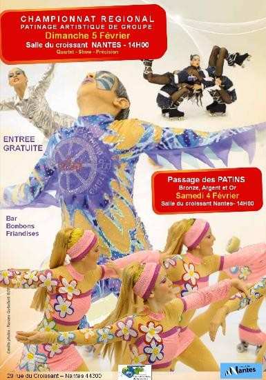 Championnat régional de patinage de groupe 2012 à Nantes (44)