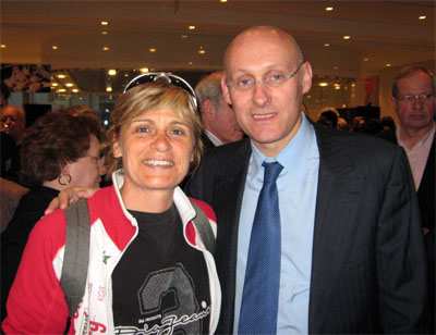 C. Bernard rencontre Bernard Laporte