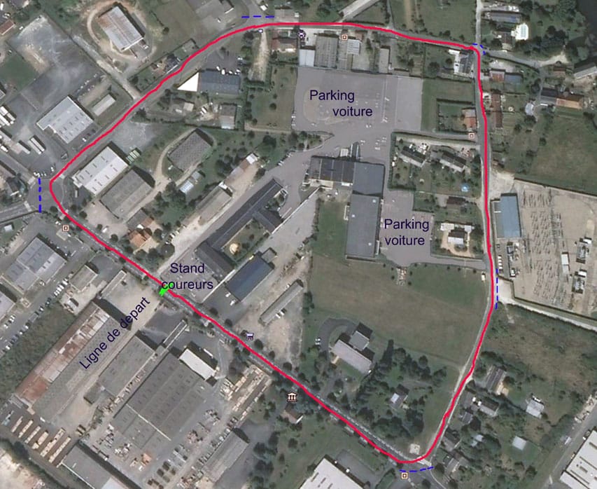 Le circuit des 6 Heures Roller de Châteauroux 2016