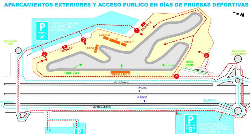 Le circuit des 6 Heures de Madrid 2013