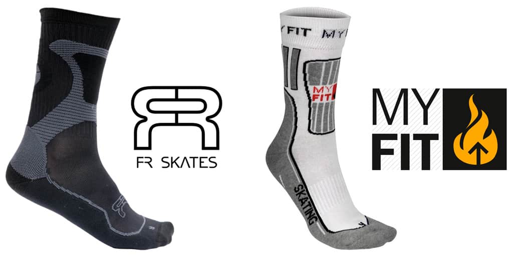 Comparatif des chaussettes FR Nano Sport et Powerslide MyFit medium