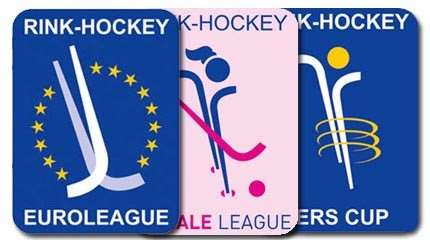 Rollhockey Mannschaften bei den europäischen Turnieren 2017-2018