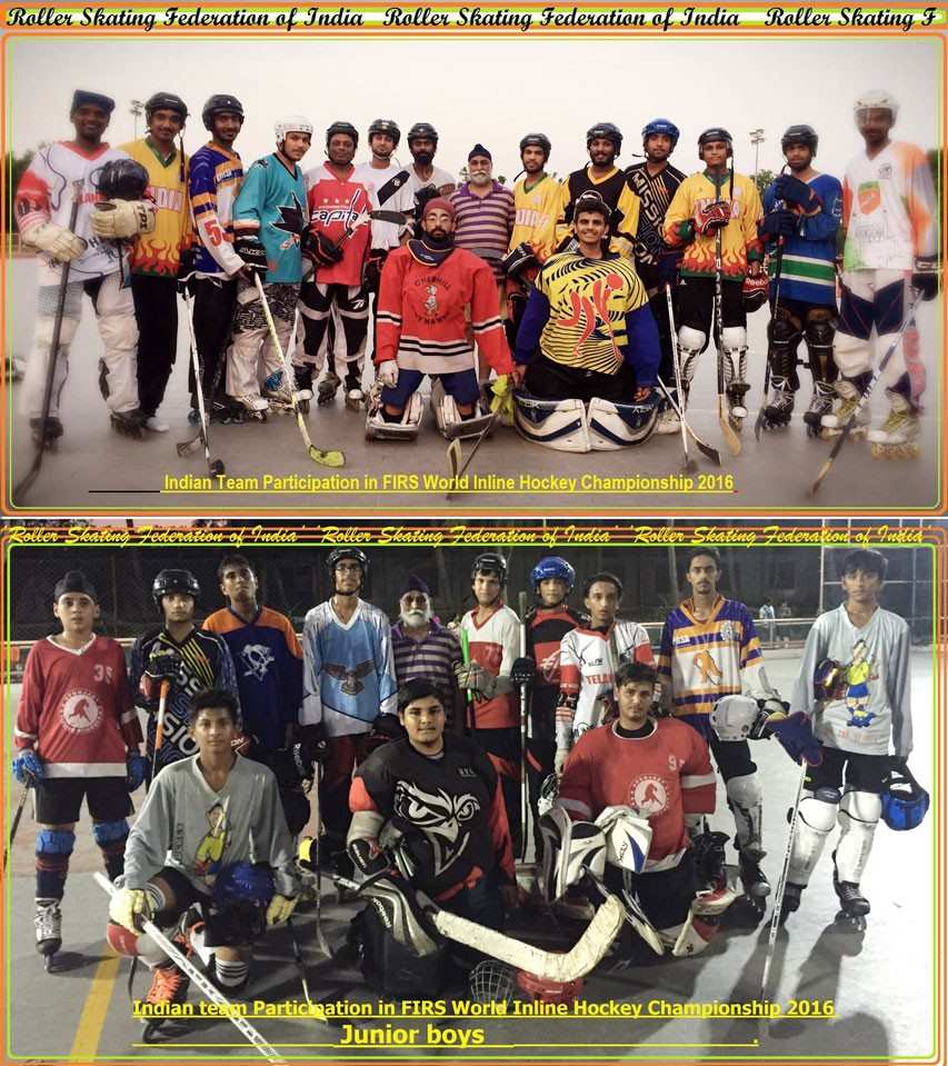 L&rsquo;Inde aligne 2 équipes au championnat du monde de roller hockey 2016