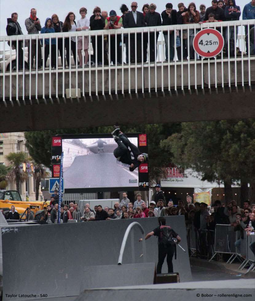 Taylor Latouche - 540° au FISE 2012