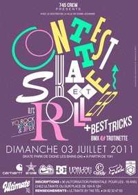 Contest de roller street 2011 de Digne-les-Bains (04)