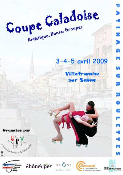 Coupe Caladoise de patinage artistique 2009 à Villefranche-sur-Saône (69)