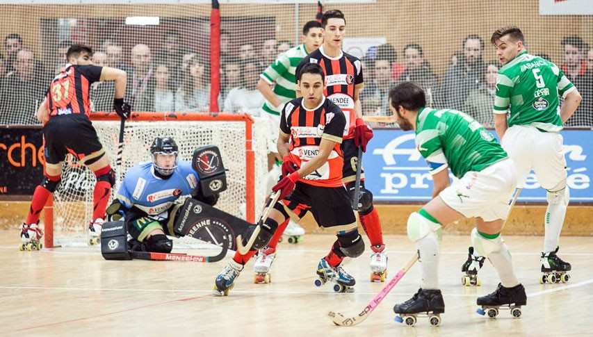 Coupe d&rsquo;Europe de rink hockey 2016-2017 : La Vendéenne 3 &#8211; 5 HC Liceo