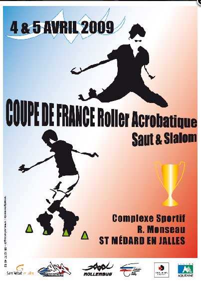 Coupe de France de roller acrobatique 2009 à Saint-Médard-en-Jalles (33)