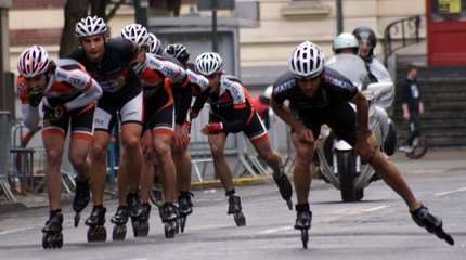 Coupe de France Marathons Roller 2012 : étape arrosée à Lille