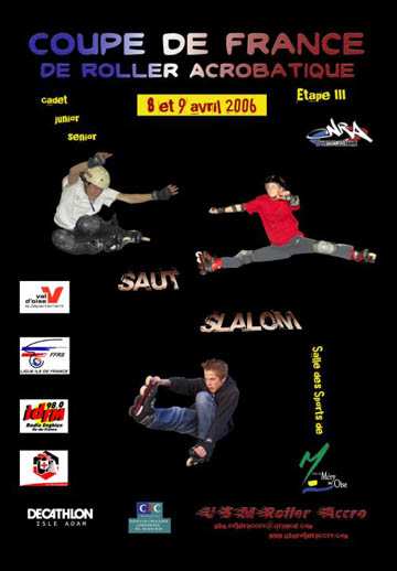 Coupe de France roller acrobatique 2006 à Méry-sur-Oise (95)